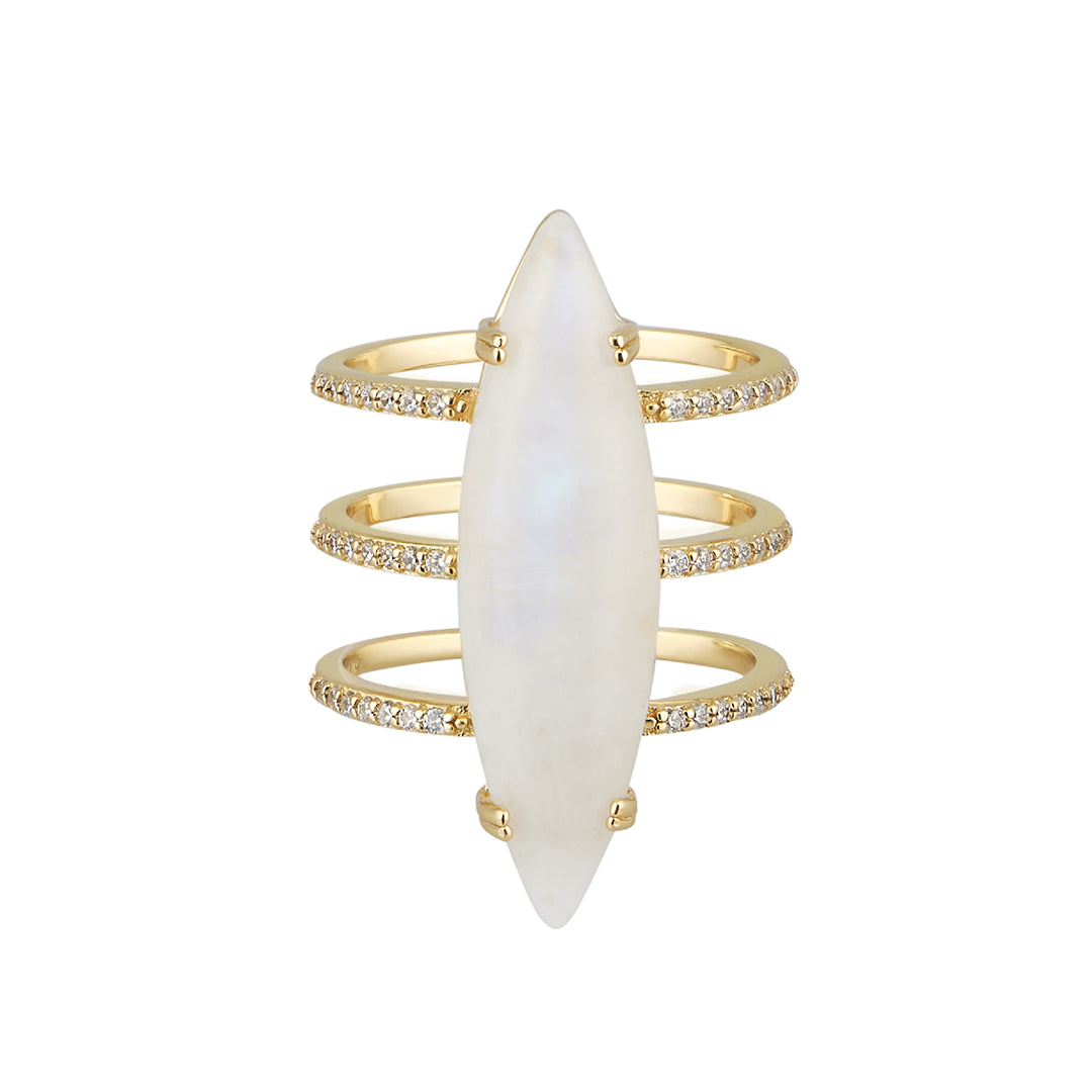 Adornia moonstone best sale ring