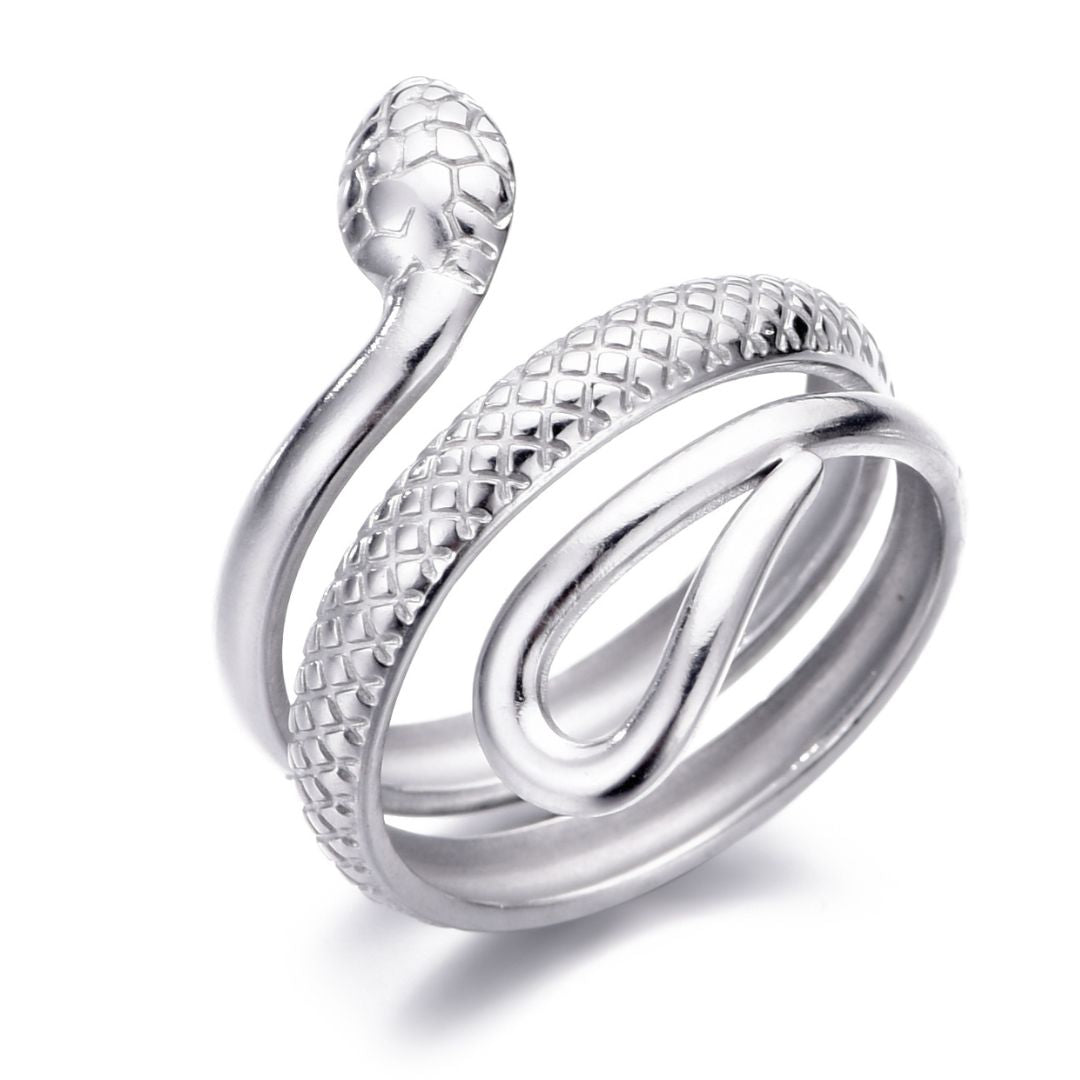 SILVER SNAKE NARROW RING ‹EXCLUSIVE > R-683S_11080x1080_7cfd044c-
