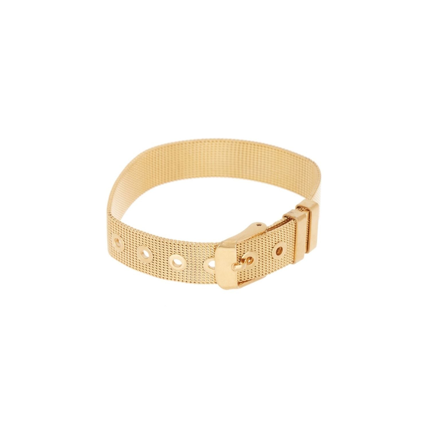 Manufacturer of Black leather spring belt mens 18k rose gold bracelet-mlb10  | Jewelxy - 135285