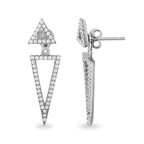 Adornia Starburst Drop Earrings silver – ADORNIA