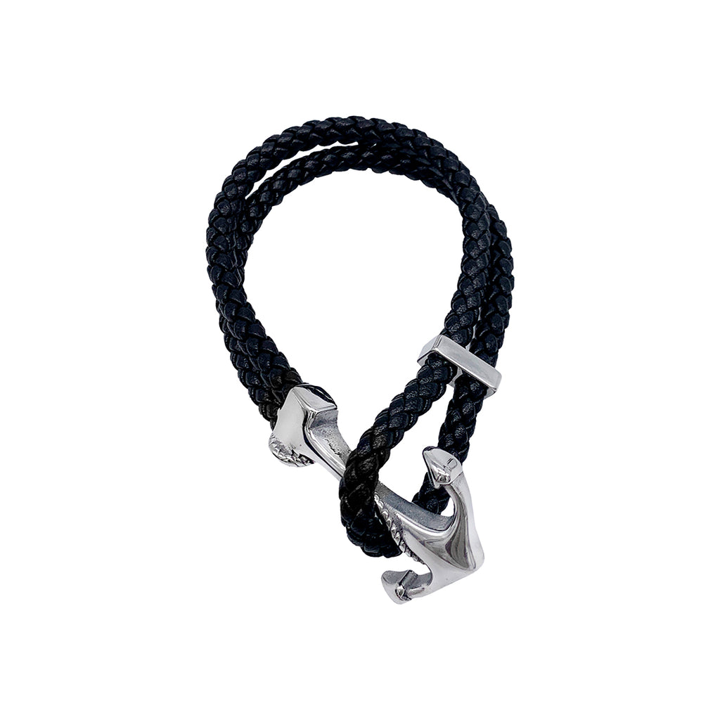 Men's Boat Anchor Statement Bracelet Rope Chain Paracord - Temu
