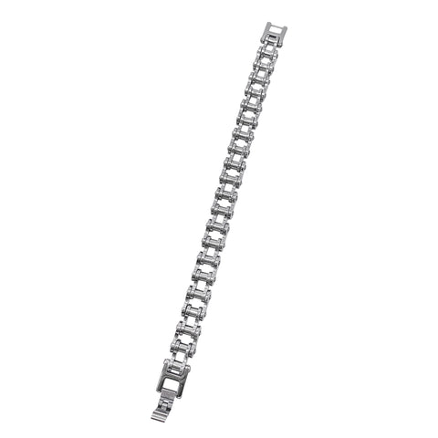 Interlock Bracelet silver