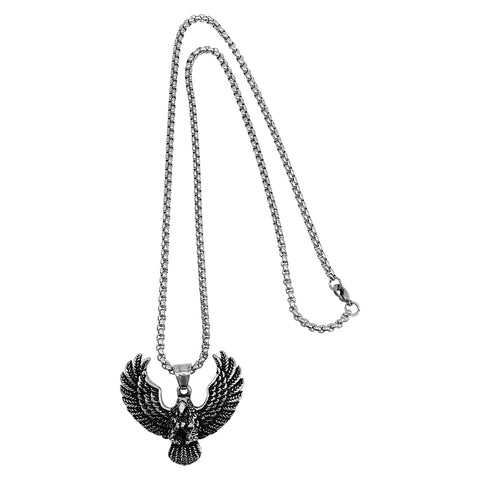 Eagle Chain Necklace silver