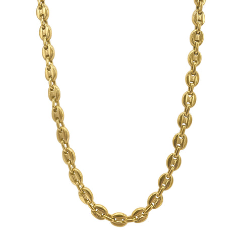Mariner Puff Chain Necklace gold