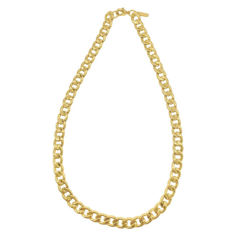 Curb Chain Necklace gold
