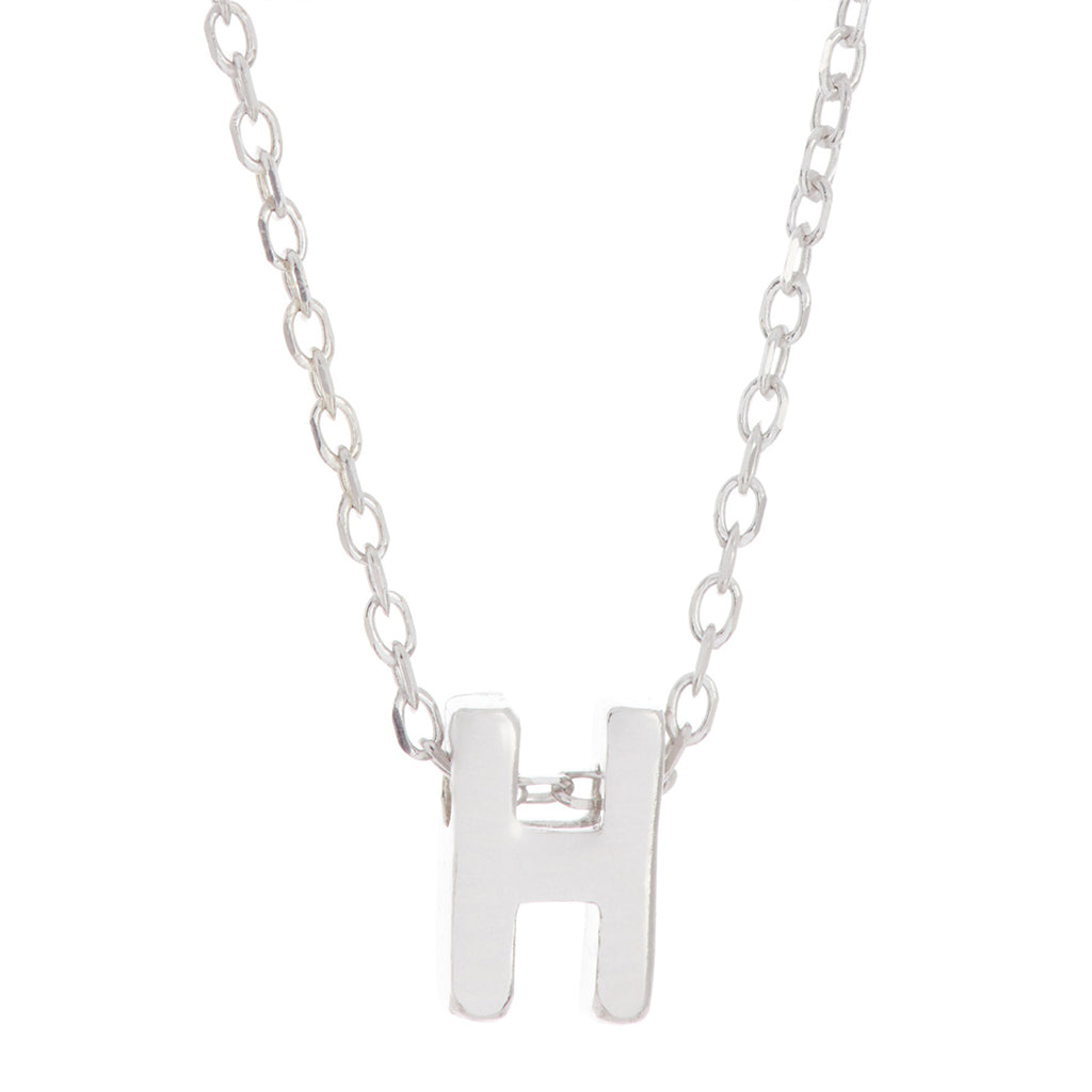Sterling Silver Celtic Initial Letter H Necklace | FashionJunkie4Life