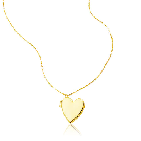 Heart Locket gold