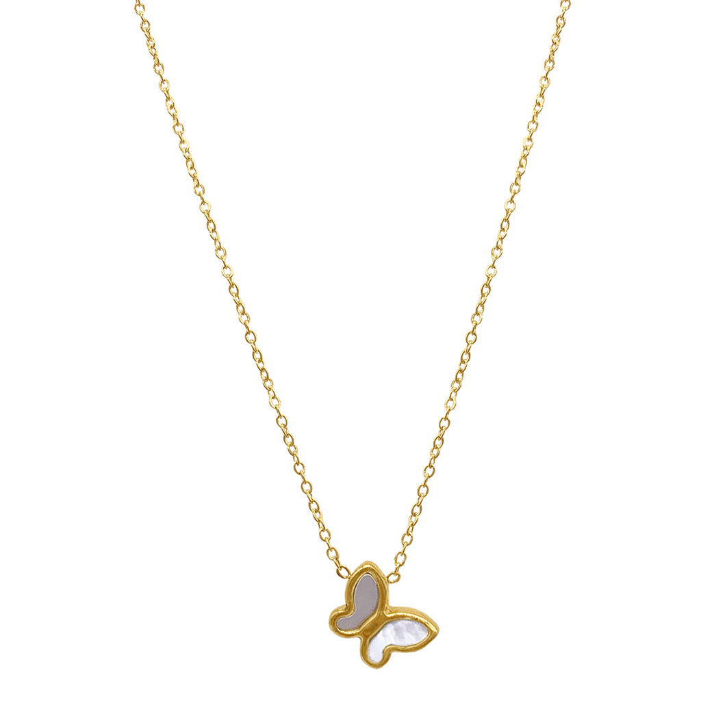 Turandoss Layered Necklaces For Women - 14K Gold Plated Dainty Choker Set With Bar, Pearl, Coin & Moon Charms